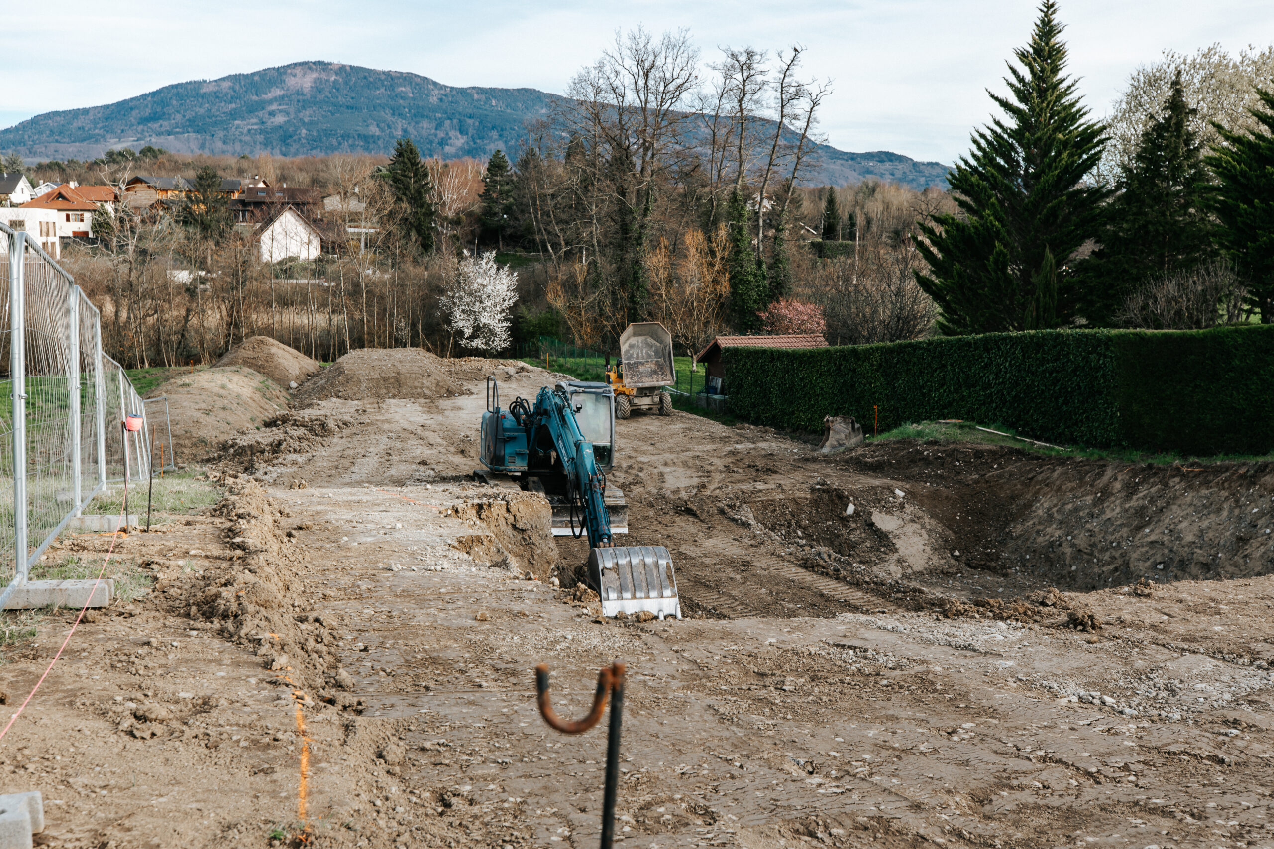 travaux de terrassement à thonon-les-bains ABMG