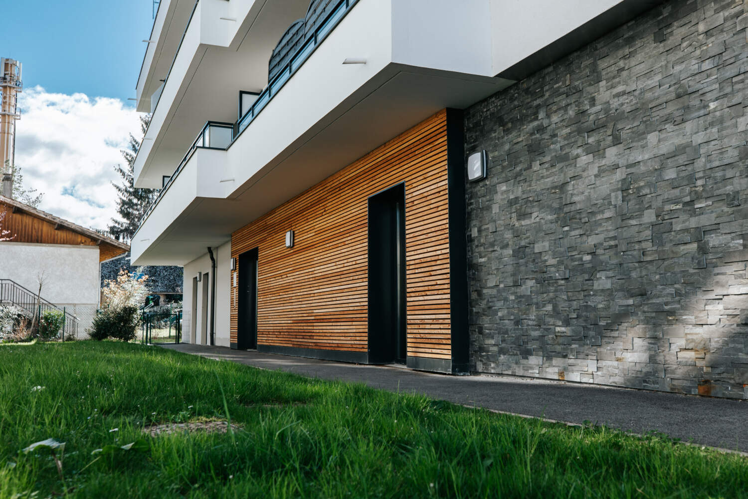 Aménagement extérieur dans le Chablais